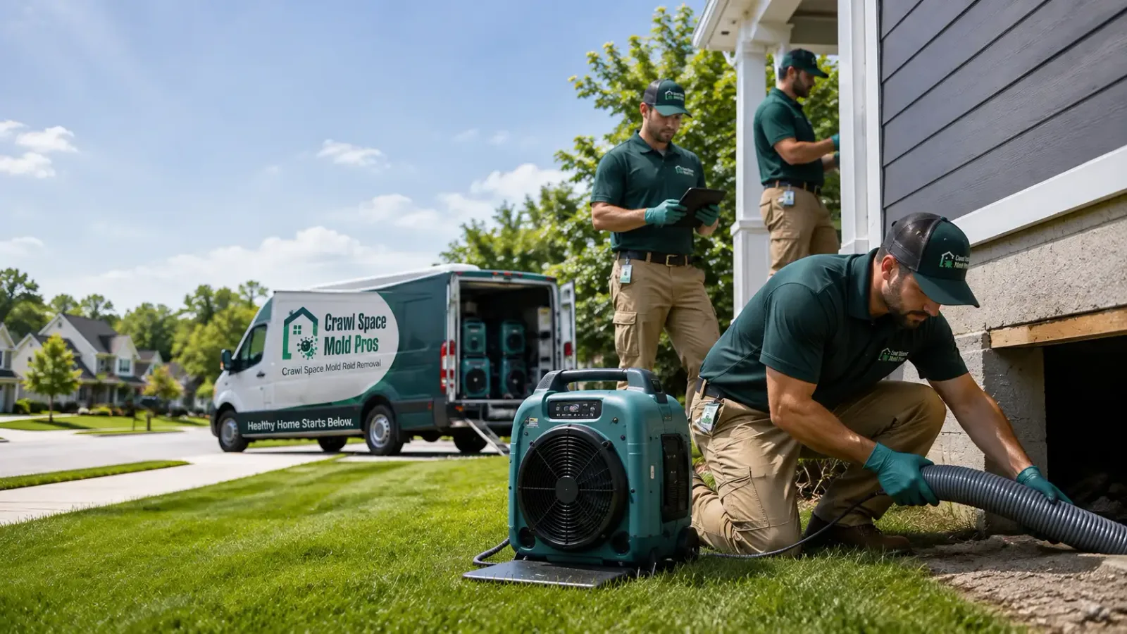 Crawl Space Mold Removal in Donora, PA